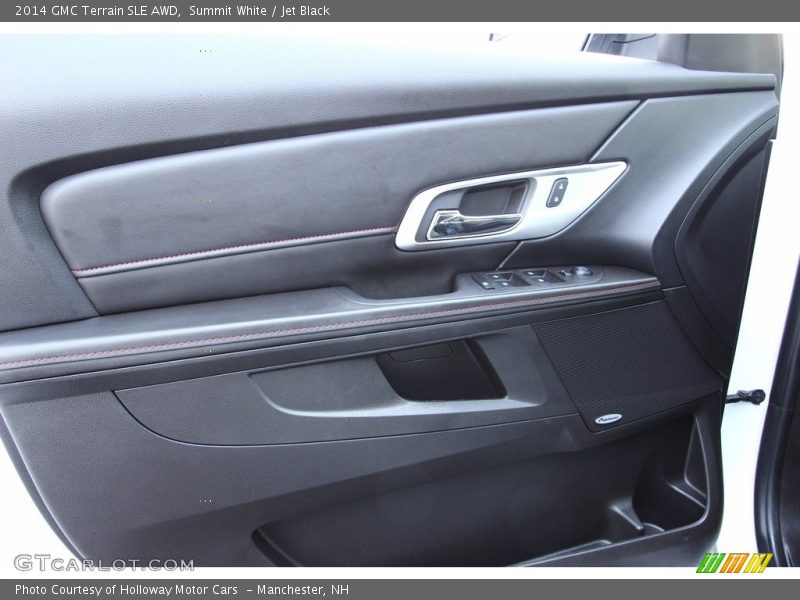 Summit White / Jet Black 2014 GMC Terrain SLE AWD