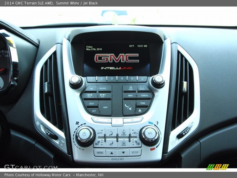 Summit White / Jet Black 2014 GMC Terrain SLE AWD