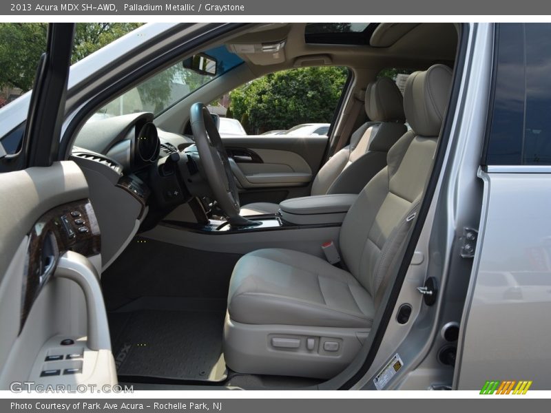 Palladium Metallic / Graystone 2013 Acura MDX SH-AWD