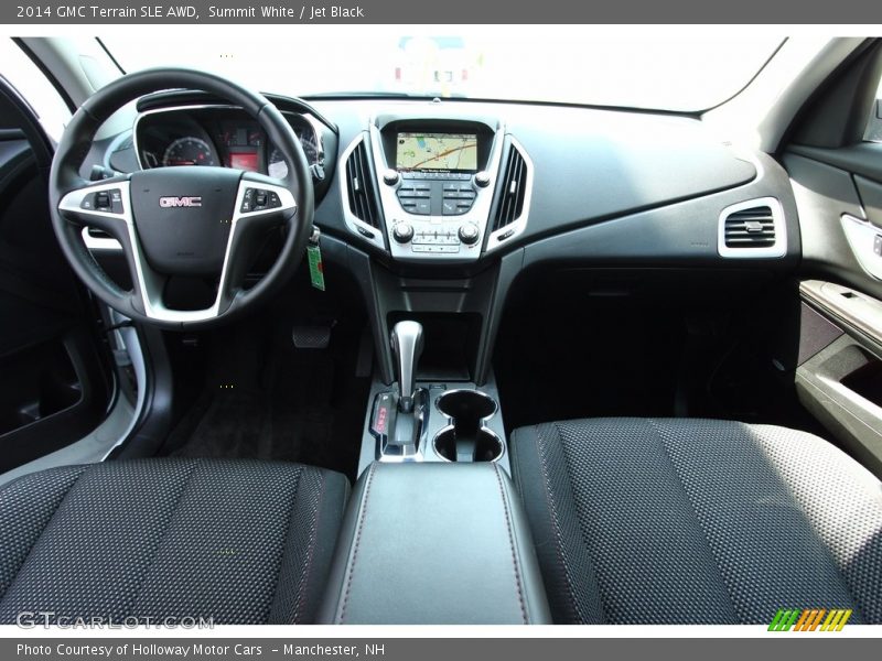 Summit White / Jet Black 2014 GMC Terrain SLE AWD