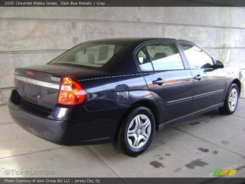 Dark Blue Metallic / Gray 2005 Chevrolet Malibu Sedan