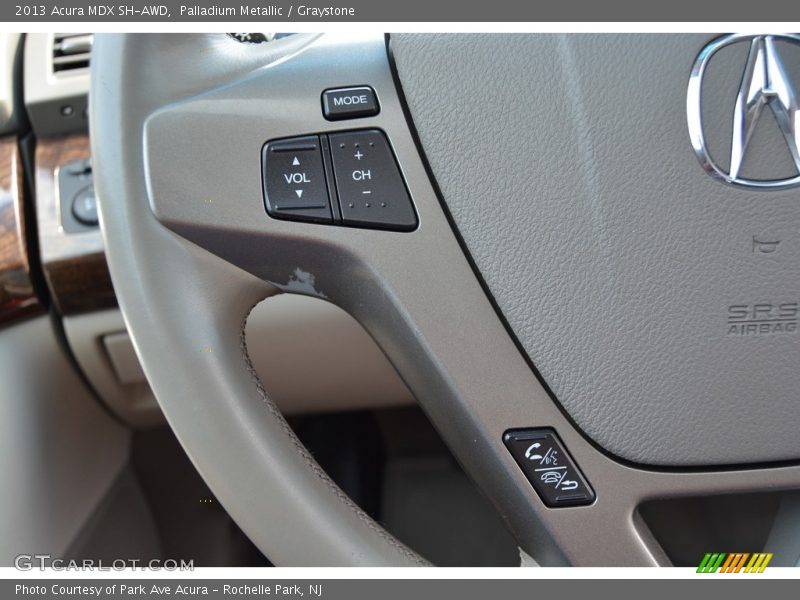 Palladium Metallic / Graystone 2013 Acura MDX SH-AWD