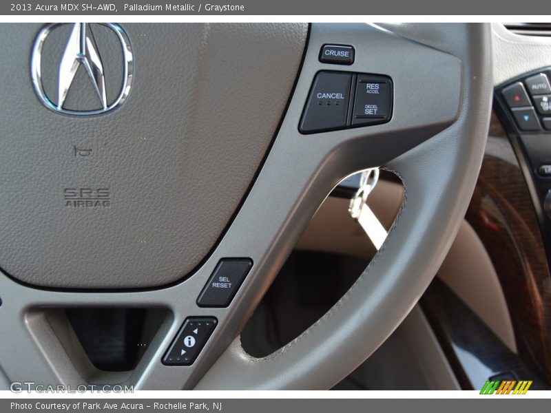 Palladium Metallic / Graystone 2013 Acura MDX SH-AWD