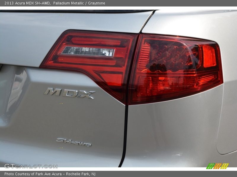 Palladium Metallic / Graystone 2013 Acura MDX SH-AWD