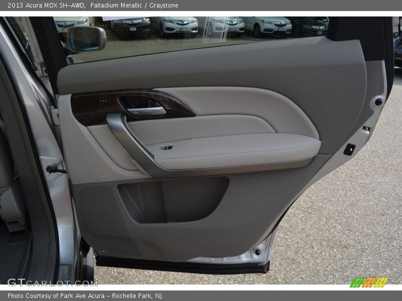 Palladium Metallic / Graystone 2013 Acura MDX SH-AWD