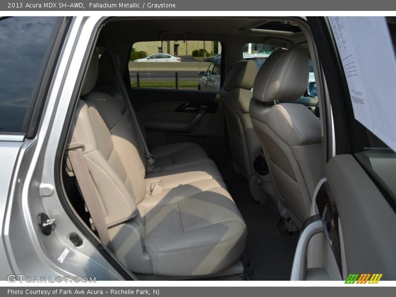Palladium Metallic / Graystone 2013 Acura MDX SH-AWD