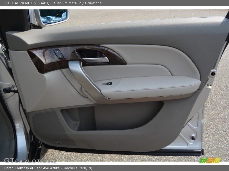 Palladium Metallic / Graystone 2013 Acura MDX SH-AWD