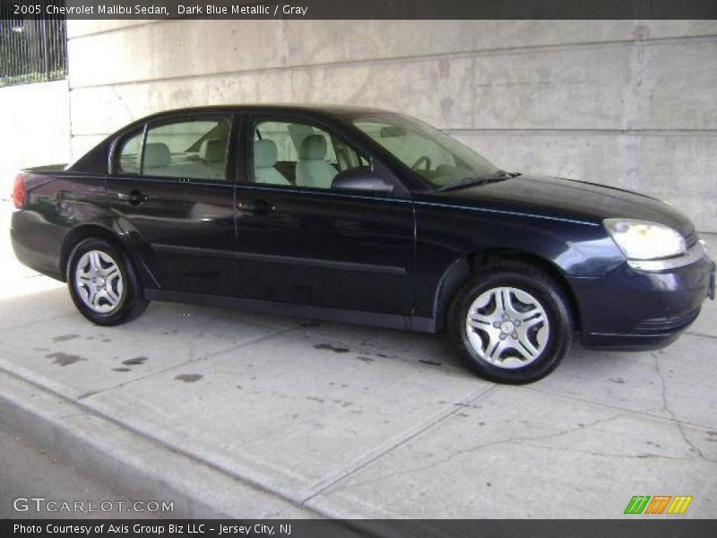 Dark Blue Metallic / Gray 2005 Chevrolet Malibu Sedan