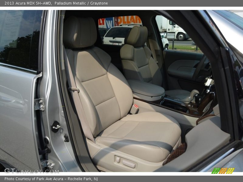Palladium Metallic / Graystone 2013 Acura MDX SH-AWD