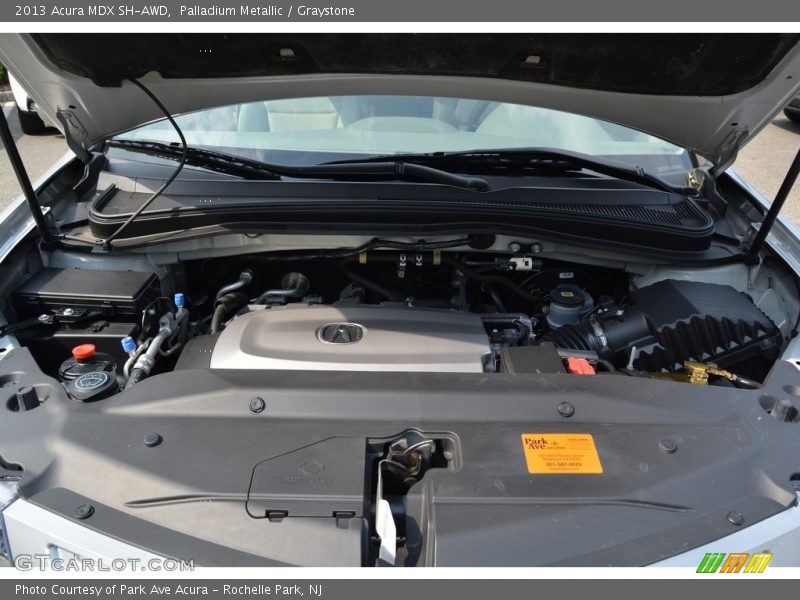 Palladium Metallic / Graystone 2013 Acura MDX SH-AWD