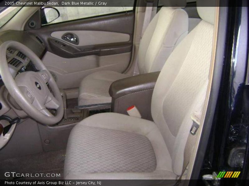 Dark Blue Metallic / Gray 2005 Chevrolet Malibu Sedan