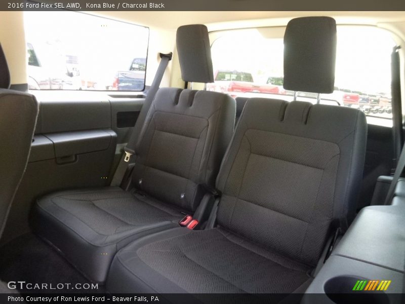 Kona Blue / Charcoal Black 2016 Ford Flex SEL AWD