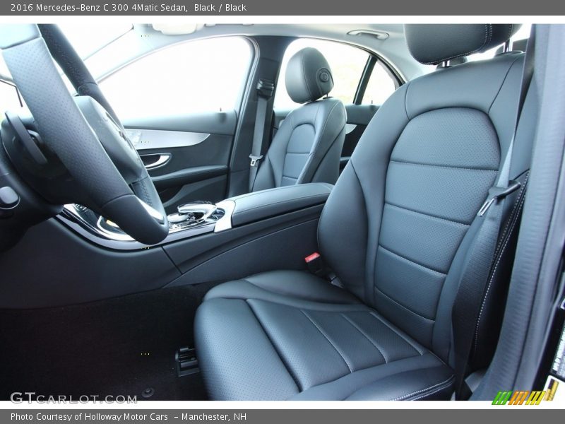 Black / Black 2016 Mercedes-Benz C 300 4Matic Sedan
