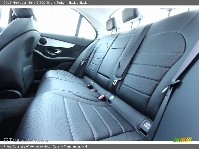 Black / Black 2016 Mercedes-Benz C 300 4Matic Sedan