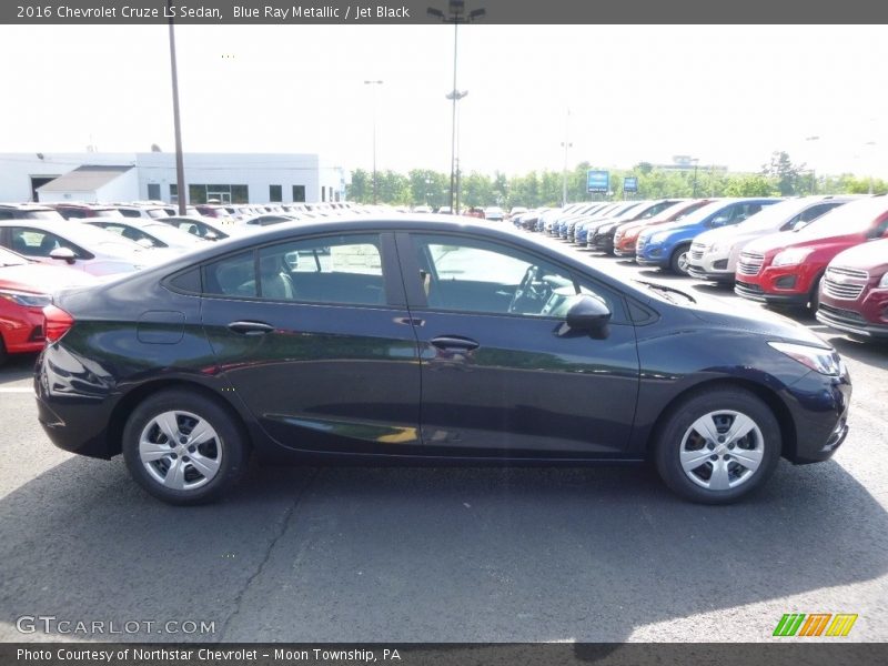 Blue Ray Metallic / Jet Black 2016 Chevrolet Cruze LS Sedan