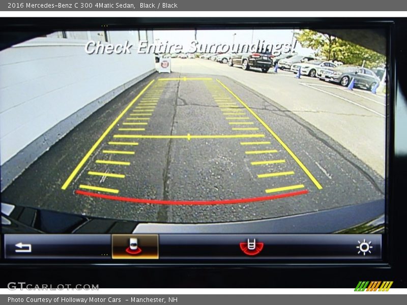 Black / Black 2016 Mercedes-Benz C 300 4Matic Sedan