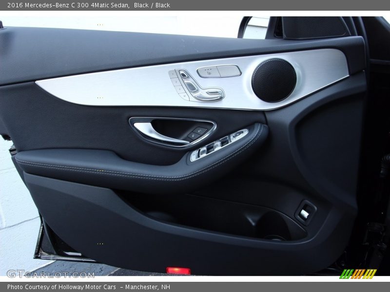 Black / Black 2016 Mercedes-Benz C 300 4Matic Sedan