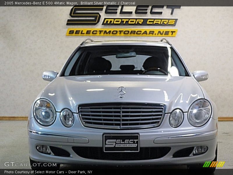 Brilliant Silver Metallic / Charcoal 2005 Mercedes-Benz E 500 4Matic Wagon