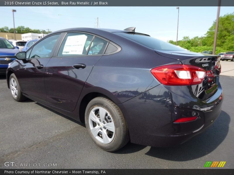 Blue Ray Metallic / Jet Black 2016 Chevrolet Cruze LS Sedan