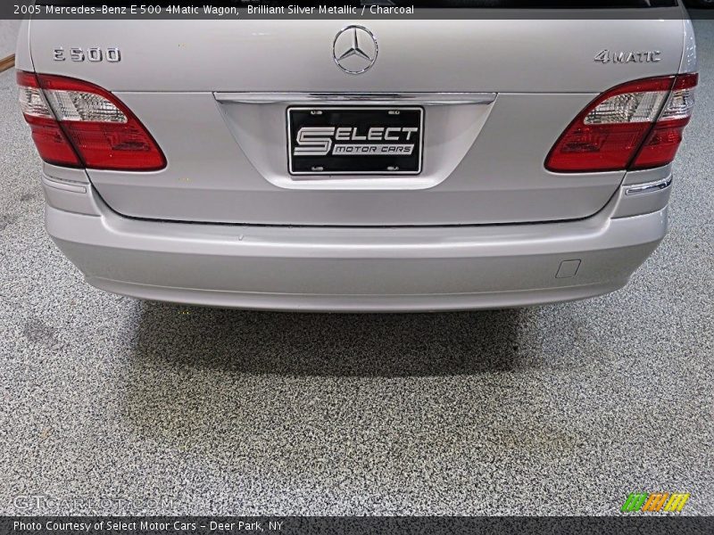 Brilliant Silver Metallic / Charcoal 2005 Mercedes-Benz E 500 4Matic Wagon