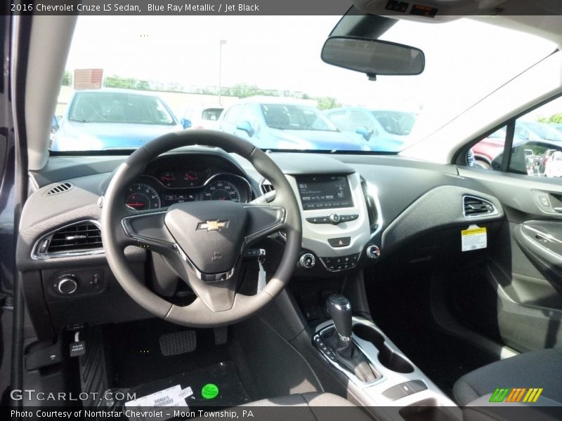 Blue Ray Metallic / Jet Black 2016 Chevrolet Cruze LS Sedan