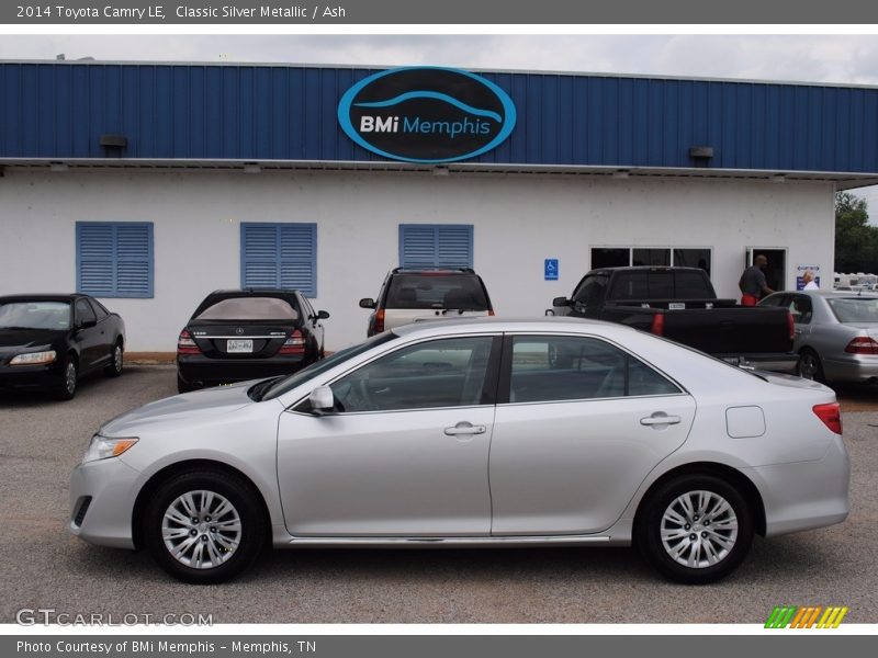 Classic Silver Metallic / Ash 2014 Toyota Camry LE