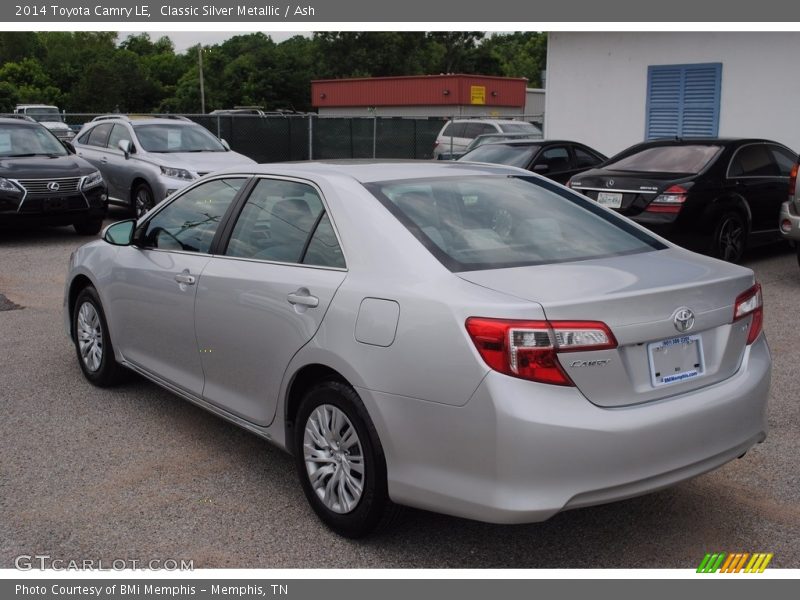 Classic Silver Metallic / Ash 2014 Toyota Camry LE