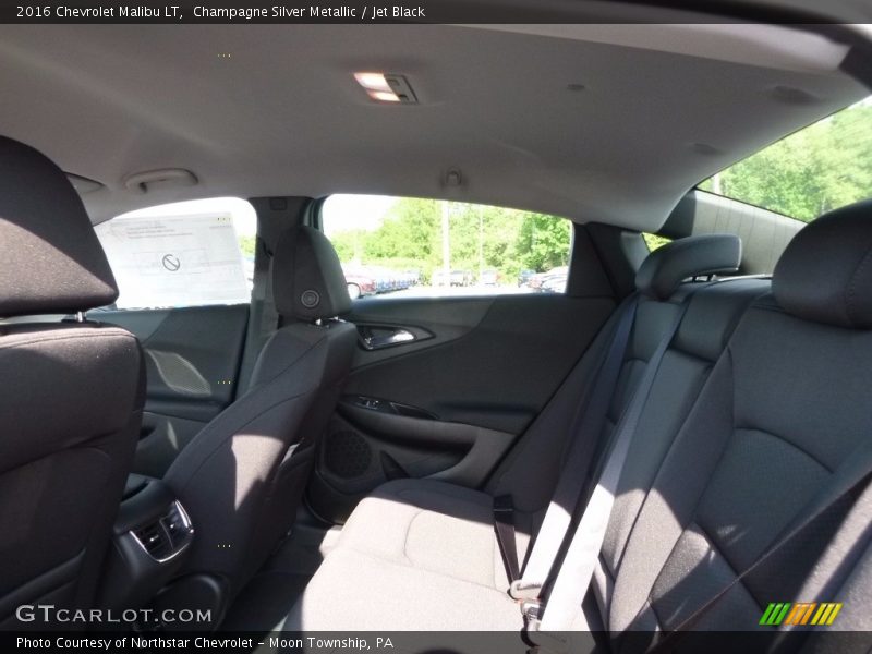 Champagne Silver Metallic / Jet Black 2016 Chevrolet Malibu LT