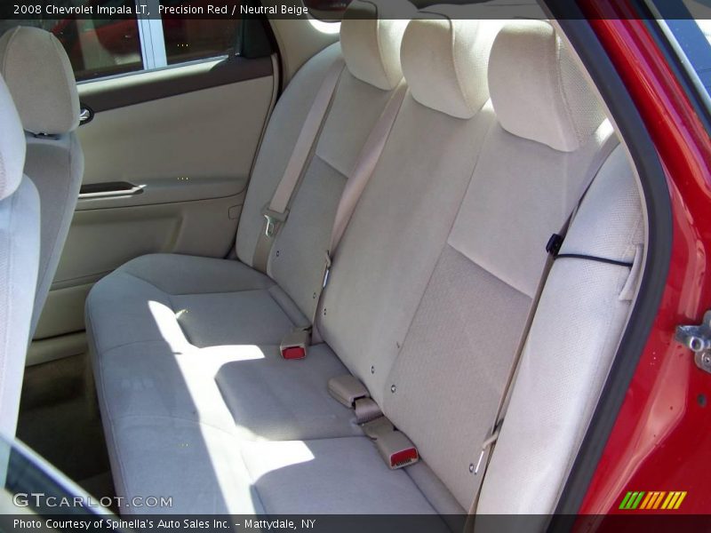Precision Red / Neutral Beige 2008 Chevrolet Impala LT