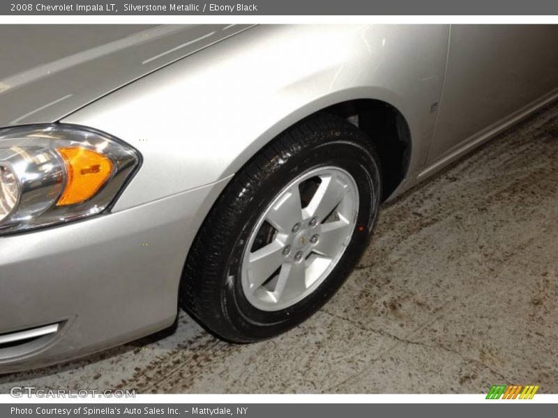 Silverstone Metallic / Ebony Black 2008 Chevrolet Impala LT