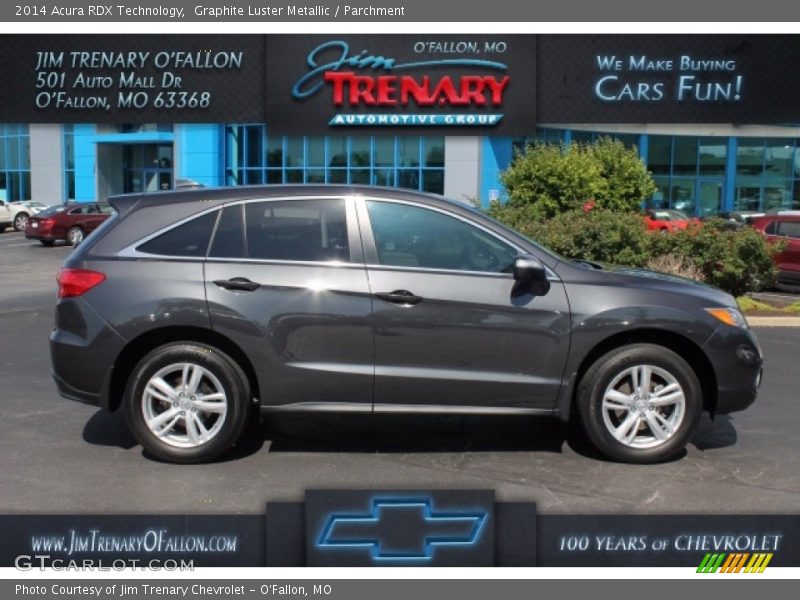 Graphite Luster Metallic / Parchment 2014 Acura RDX Technology