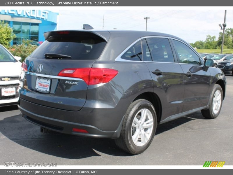 Graphite Luster Metallic / Parchment 2014 Acura RDX Technology