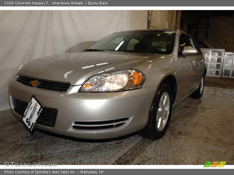 Silverstone Metallic / Ebony Black 2008 Chevrolet Impala LT