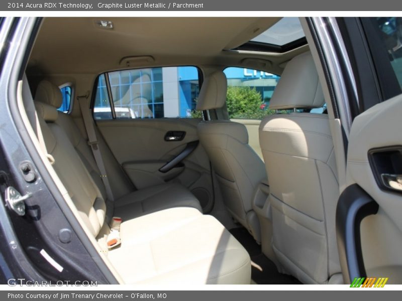 Graphite Luster Metallic / Parchment 2014 Acura RDX Technology