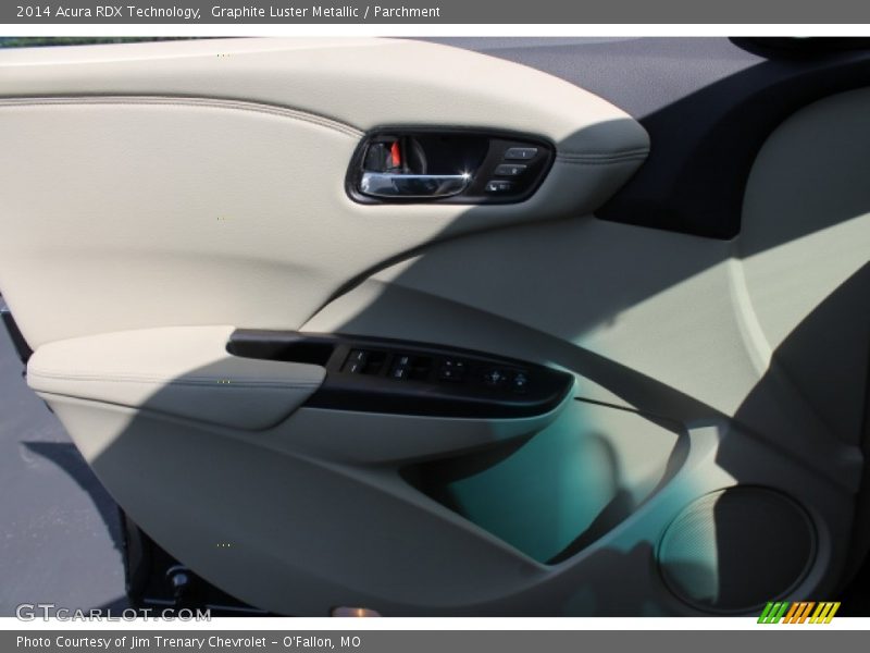Graphite Luster Metallic / Parchment 2014 Acura RDX Technology