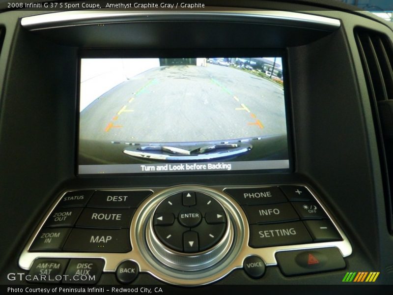 Amethyst Graphite Gray / Graphite 2008 Infiniti G 37 S Sport Coupe
