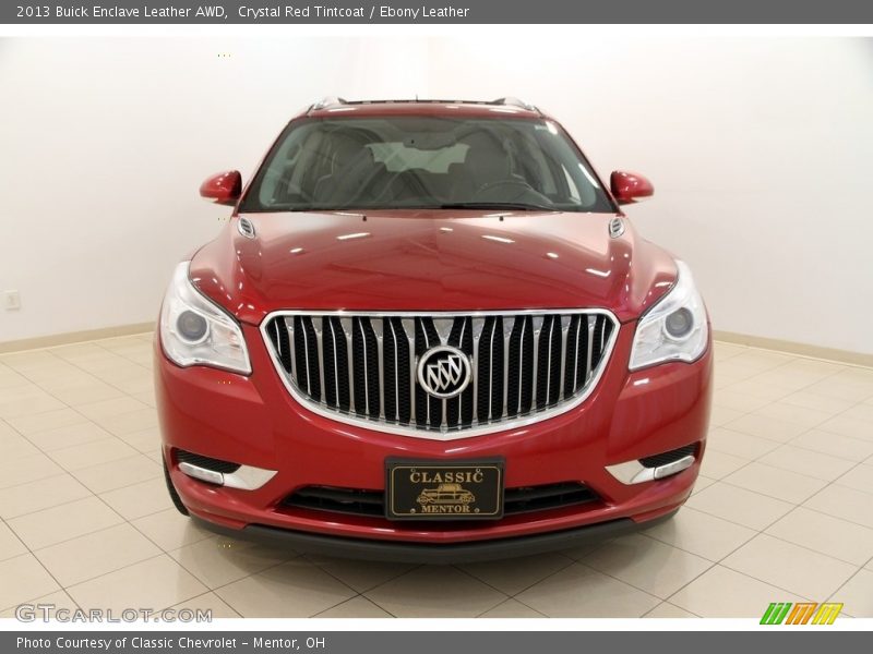 Crystal Red Tintcoat / Ebony Leather 2013 Buick Enclave Leather AWD