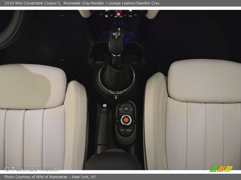 Moonwalk Gray Metallic / Lounge Leather/Satellite Grey 2016 Mini Convertible Cooper S