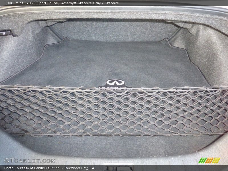 Amethyst Graphite Gray / Graphite 2008 Infiniti G 37 S Sport Coupe