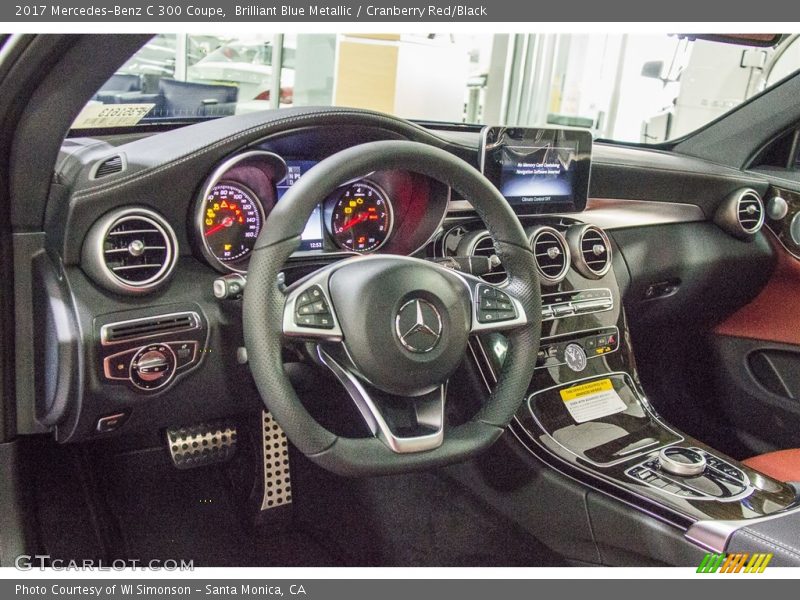 Dashboard of 2017 C 300 Coupe