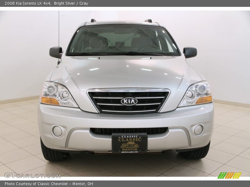 Bright Silver / Gray 2008 Kia Sorento LX 4x4