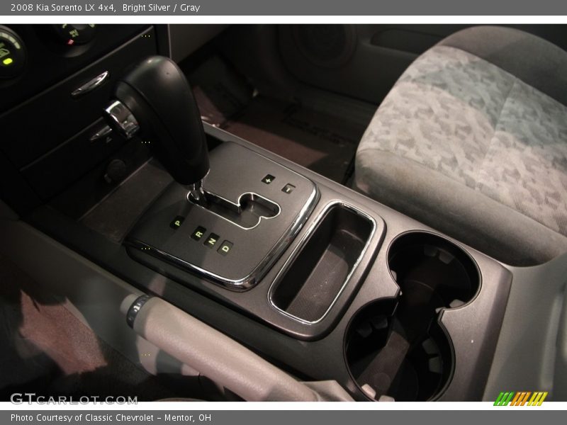 Bright Silver / Gray 2008 Kia Sorento LX 4x4