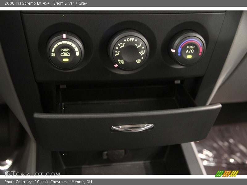 Bright Silver / Gray 2008 Kia Sorento LX 4x4