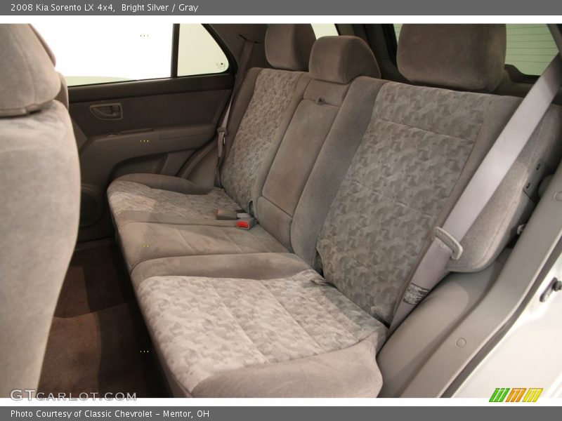 Bright Silver / Gray 2008 Kia Sorento LX 4x4