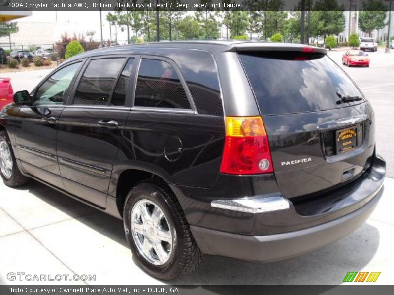 Brilliant Black Crystal Pearl / Deep Jade/Light Taupe 2004 Chrysler Pacifica AWD