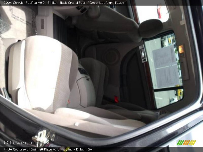 Brilliant Black Crystal Pearl / Deep Jade/Light Taupe 2004 Chrysler Pacifica AWD
