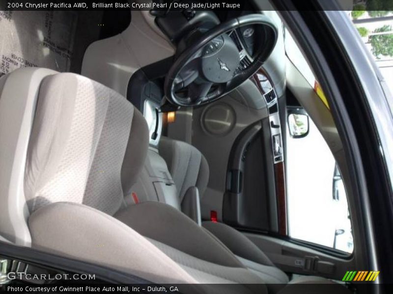Brilliant Black Crystal Pearl / Deep Jade/Light Taupe 2004 Chrysler Pacifica AWD