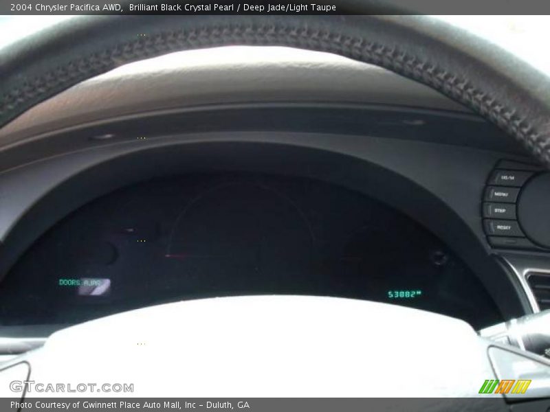Brilliant Black Crystal Pearl / Deep Jade/Light Taupe 2004 Chrysler Pacifica AWD