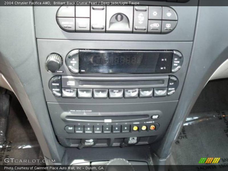 Brilliant Black Crystal Pearl / Deep Jade/Light Taupe 2004 Chrysler Pacifica AWD
