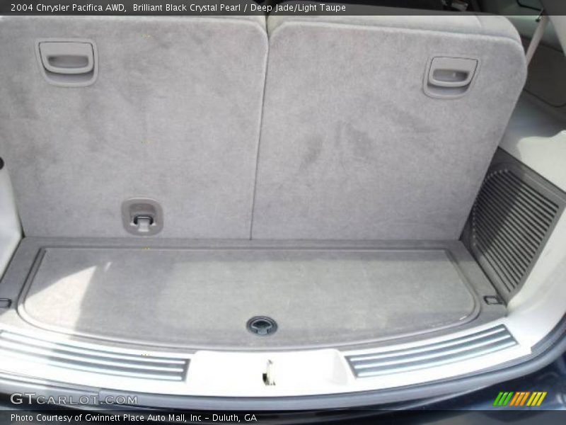 Brilliant Black Crystal Pearl / Deep Jade/Light Taupe 2004 Chrysler Pacifica AWD
